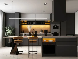 Covering cuisine moderne