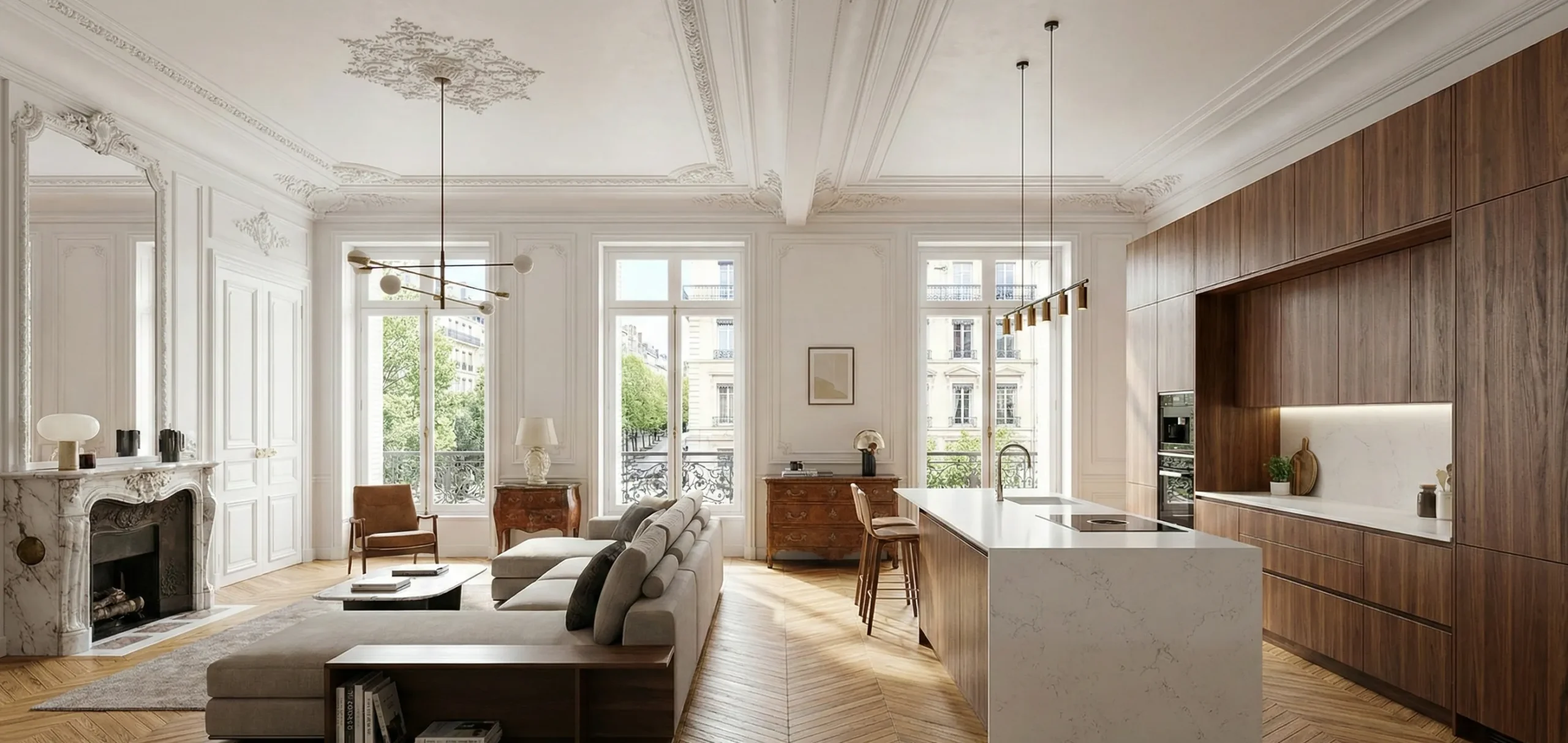 Appartement Haussmannien Lyon 6ème