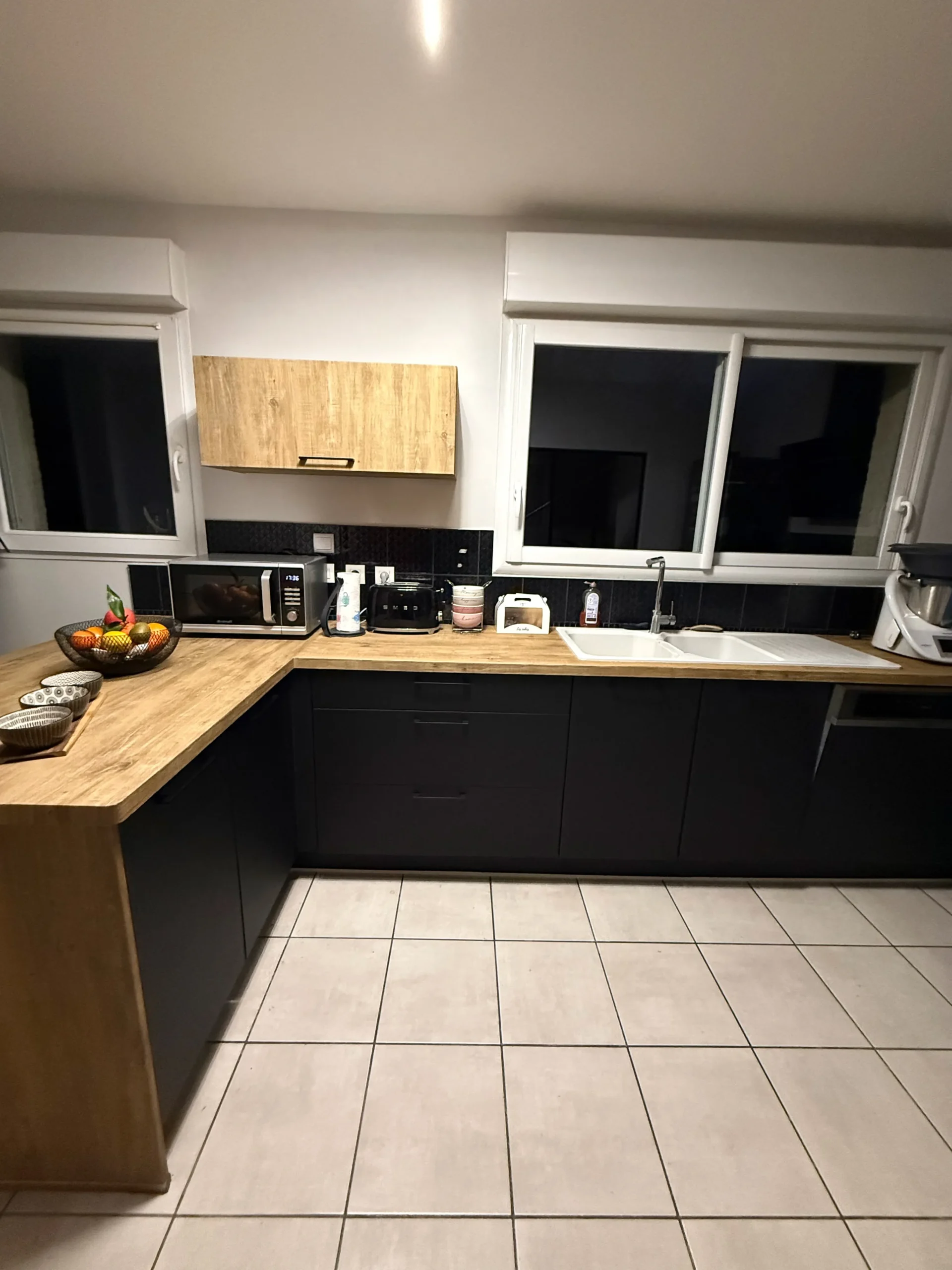 cuisine rénovation covering après