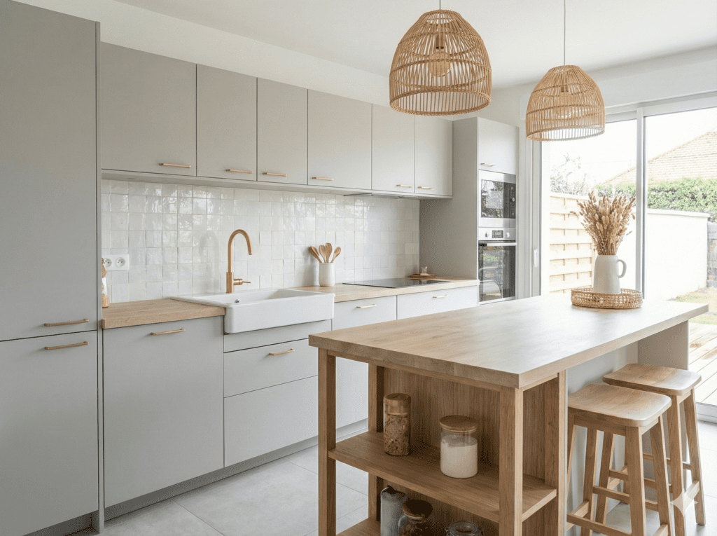 rénovation cuisine style clair scandinave
