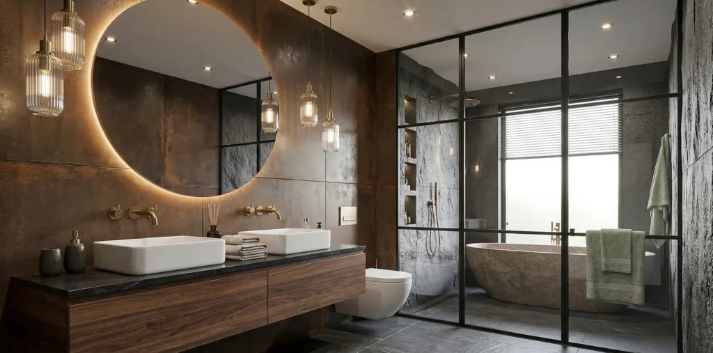 rénovation de salle de bain d'une maison lyonnaise