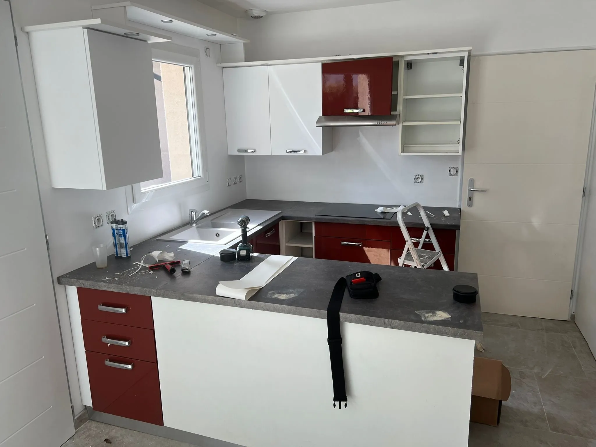 rénovation de façade de cuisine à satolas et bonce 