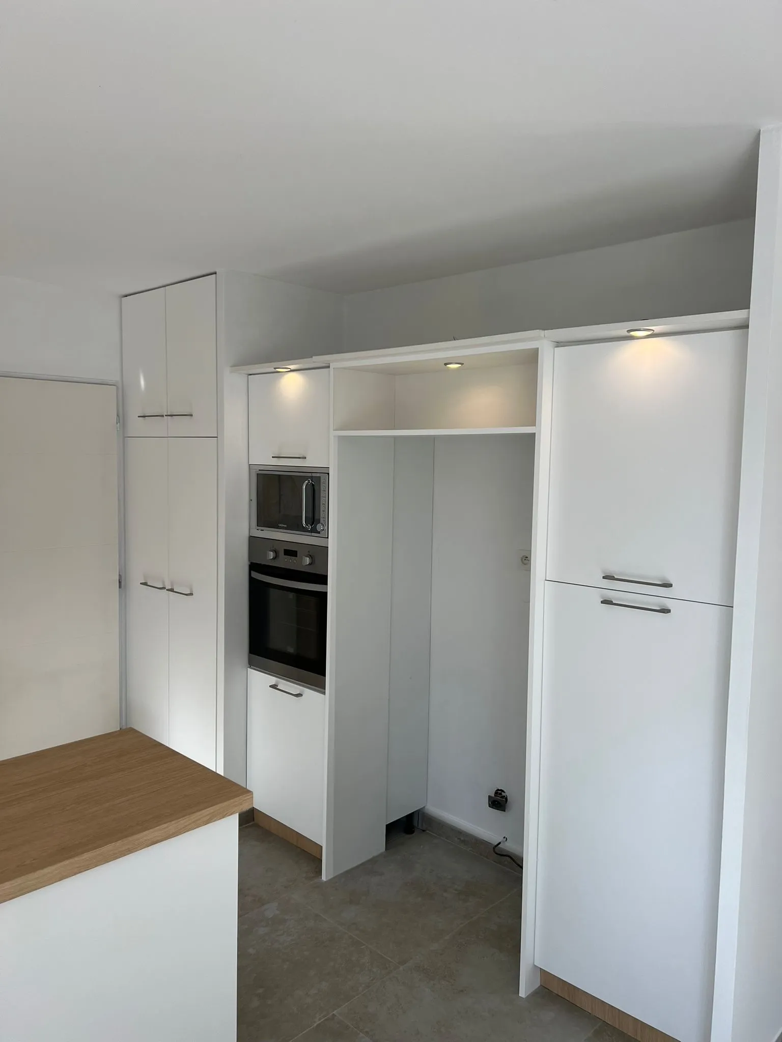 rénovation cuisine blanche et lumineuse