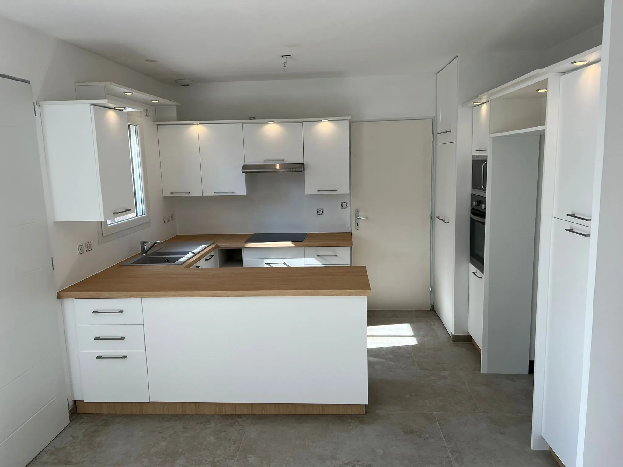 rénovation chantier cuisine à satolas et bonce