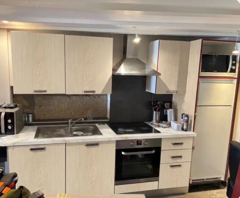 cuisine avant relooking par covering à Charbonnières-les-Bains